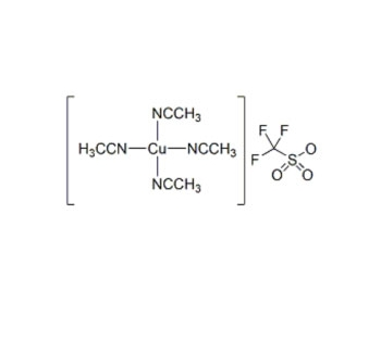 58452-28-1；四乙氰铜(I)三氟甲磺酸盐（固体）；Tetrakis(acetonitrile)copper(I)Trifluoromethanesulfonate