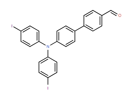 [1,1'-Biphenyl]-4-carboxaldehyde, 4'-[bis(4-iodophenyl)amino]-