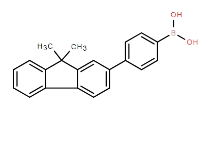 2-(4-硼酸苯基)-9,9-二甲基芴