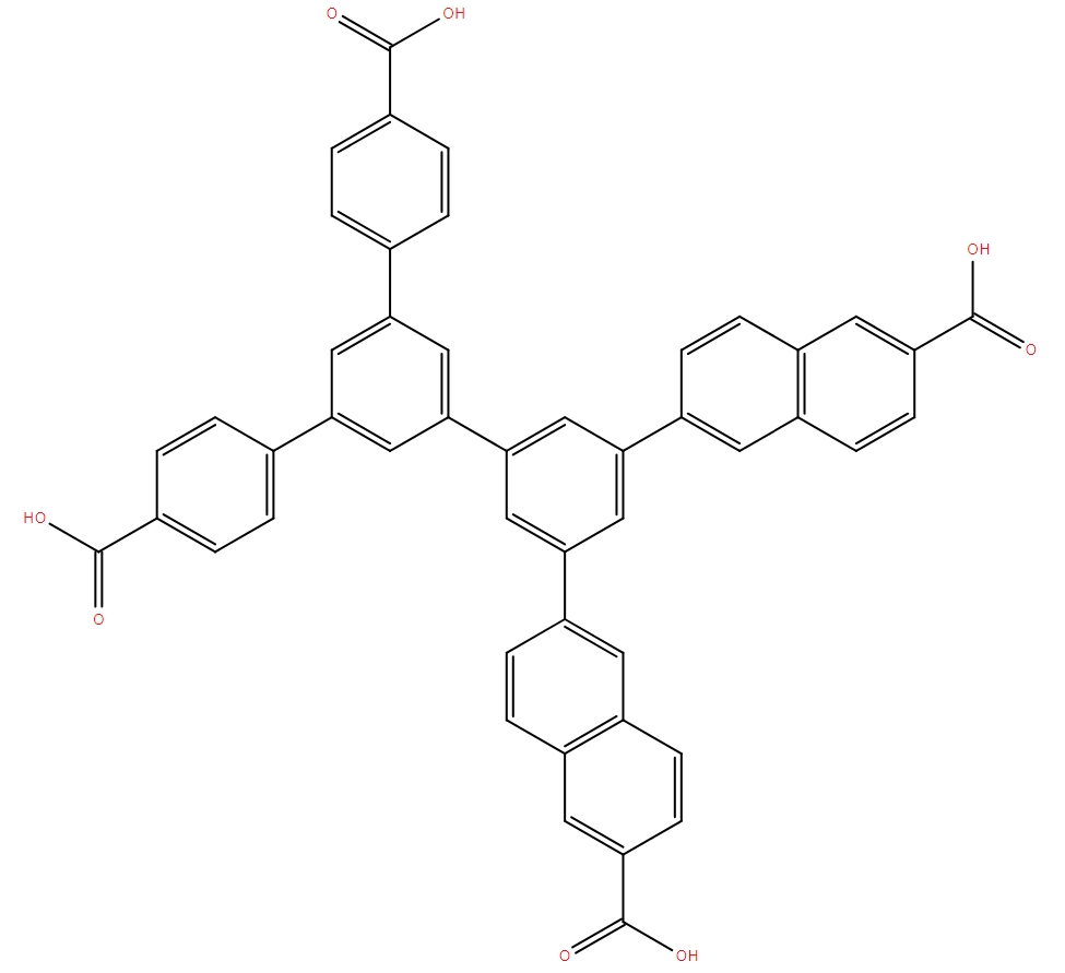 5'-(3,5-双(6-羧基萘-2-基)苯基)-[1,1':3',1''-三联苯]-4,4''-二羧酸