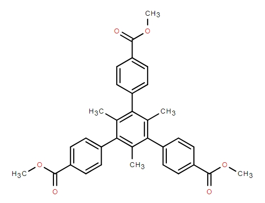 Dimethyl 5'-(4-(methoxycarbonyl)phenyl)-2',4',6'-trimethyl-[1,1':3',1''-terphenyl]-4,4''-dicarboxylate