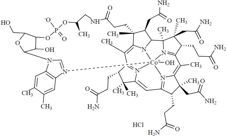 CATO_盐酸氢氧化钴胺（维生素B12 EP杂质H HCl)_58288-50-9_95%