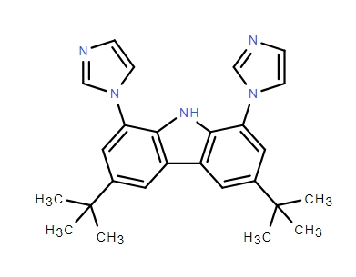 3,6-di-tert-butyl-1,8-di(1H-imidazol-1-yl)-9H-carbazole