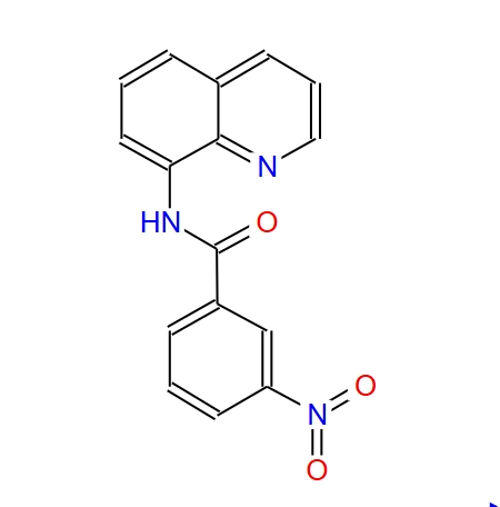 3-硝基-N-(喹啉-8-基)苯甲酰胺