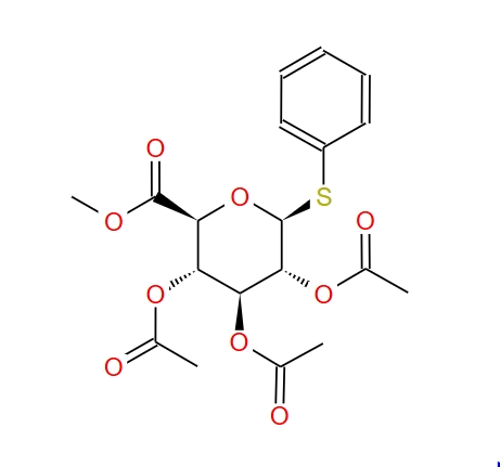 甲基 (苯基 2,3,4-三-O-乙酰基-1-硫代-Β-D-吡喃葡萄糖苷)醛酸酯