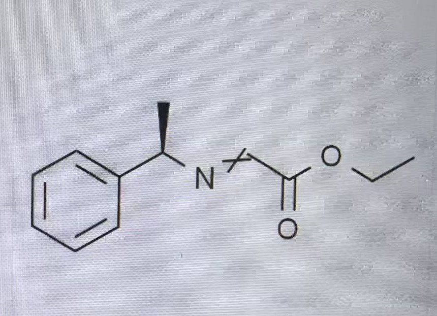 (R,E)-2-((1-苯基乙基）亚氨基）乙酸乙酯