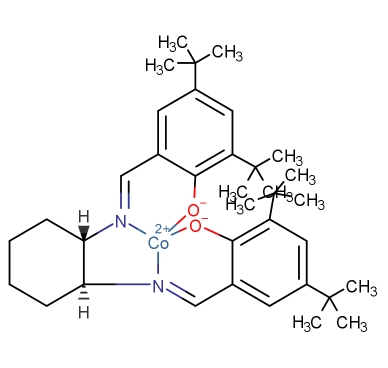 188264-84-8  (S,S)-(-)-N,N'-双(3,5-二叔丁基亚水杨基)-1,2-环己基二胺钴  (1S,2S)-(-)-N,N-Bis(3,5-di-t-butylsalicylidene)-1,2-cyclohexanediaminocobalt(II)