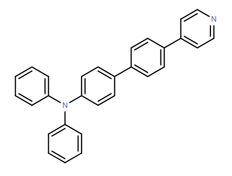 [1,1'-Biphenyl]-4-amine, N,N-diphenyl-4'-(4-pyridinyl)-