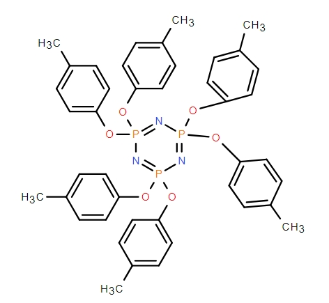 2,2,4,4,6,6-HEXAKIS-P-TOLYLOXY-,,-(1,3,5,2,4,6)TRIAZATRIPHOSPHININE