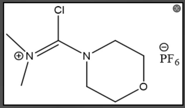 吗啉,4-[氯(二甲基氨基)亚甲基]-六氟磷酸盐(1-)(1:1)