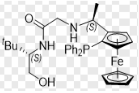 （R）-1-（二苯基膦）-2-[（1S）-1-[[2-[[（1S）-1-（羟甲基）-2,2-二甲基丙基]氨基]-2-氧代乙基]氨基]乙基]-二茂铁