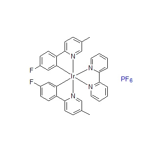 855523-54-5  二[2-(4-氟苯基)-5-甲基吡啶][2,2'-联吡啶]铱(III)六氟磷酸盐 