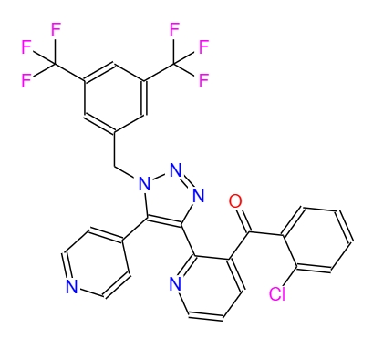 Tradipitant，活性分子，622370-35-8