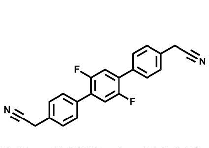 2,2'-(2',5'-difluoro-[1,1':4',1''-terphenyl]-4,4''-diyl)diacetonitrile