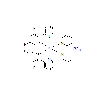 864163-80-4 (2,2'-联吡啶)双[2-(2,4-二氟苯基)吡啶]铱(III)六氟磷酸盐 (2,2'-Bipyridine)bis[2-(2,4-difluorophenyl)pyridine]iridium(III) hexafluorophosphate