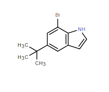 7-溴-5-(叔丁基)-1H-吲哚