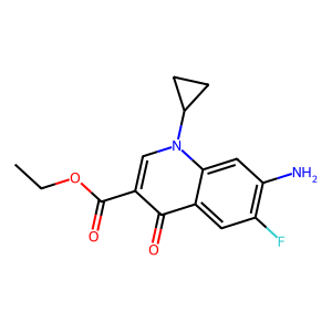 7-氨基-1-环丙基-6-氟-4-氧代-1,4-二氢喹啉-3-羧酸乙酯