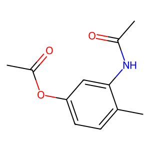 3-乙酰氨基-4-甲基苯基乙酸酯