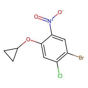 1-溴-2-氯-4-环丙氧基-5-硝基苯