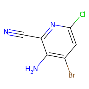 3-氨基-4-溴-6-氯吡啶腈