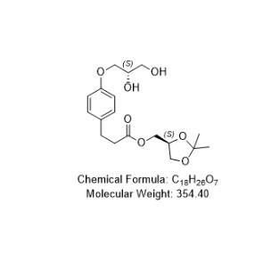 ((S)-2,2- 二甲基-1,3-二氧戊环-4-基)甲基3-(4-((S)-2,3-二羟基丙氧基)苯基)丙酸酯