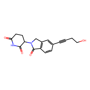 3-(5-(4-羟基丁-1-炔-1-基)-1-氧代异吲哚-2-基)哌啶-2,6-二酮