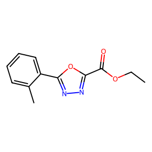 ethyl 5-(2-methylphenyl)-1,3,4-oxadiazole-2-carboxylate