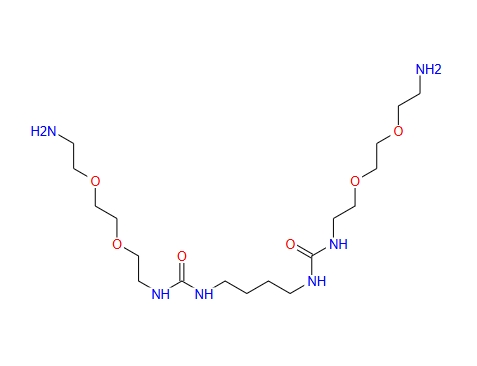 1,1'-(丁烷-1,4-二基)双(3-(2-(2-(2-氨基乙氧基)乙氧基)乙基)脲)二盐酸盐