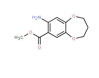 8-氨基-3,4-二氢-2H-苯并[b][1,4]二氧杂卓-7-羧酸甲酯