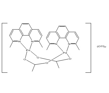959698-20-5  乙酸(2,9-二甲基-1,10-菲咯啉)钯(II)二聚体双(三氟甲磺酸盐) 
