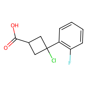 3-氯-3-(2-氟苯基)环丁烷-1-羧酸