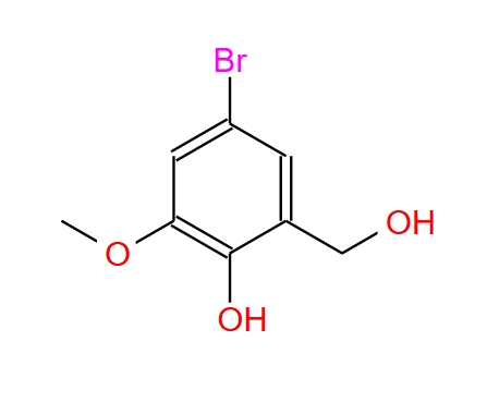 4-溴-2-(羟基甲基)-6-甲氧基苯酚