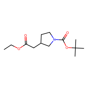 3-(2-乙氧基-2-氧代乙基)吡咯烷-1-羧酸叔丁酯