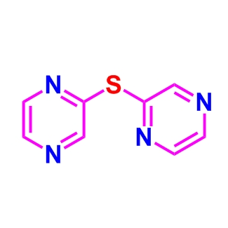 2-（2-吡嗪硫基）吡嗪 ；38521-09-4