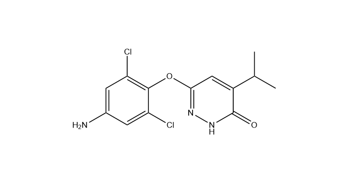 6-(4-氨基-2,6-二氯苯氧基)-4-异丙基哒嗪-3(2H)-酮