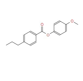 50649-61-1；4-丙基苯甲酸对甲氧基苯酚酯；4-METHOXYPHENYL 4-PROPYLBENZOATE