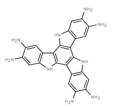 5H-Diindolo[3,2-a:3',2'-c]carbazole-2,3,7,8,12,13-hexamine, 10,15-dihydro-