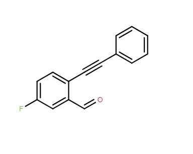 5-氟-2 -(2-苯乙炔基)苯甲醛