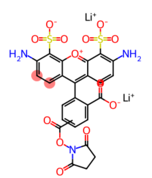 222164-96-7，AF488 NHS，AF 488 NHS活化酯，有独特的荧光量子效率