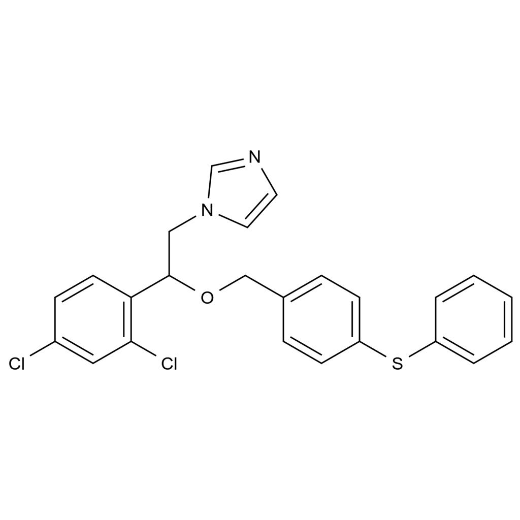 CATO_1-(2-(2,4-DICHLOROPHENYL)-2-((4-(PHENYLTHIO)BENZYL)OXY)ETHYL)-1H-IMIDAZOLE_72479-26-6_97%