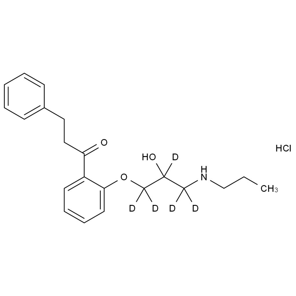 CATO_普罗帕酮-d5 HCl_1346605-05-7_97%