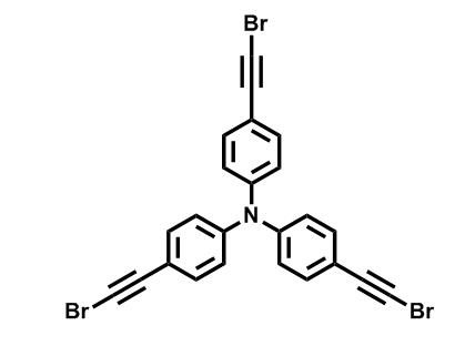 tris(4-(bromoethynyl)phenyl)amine