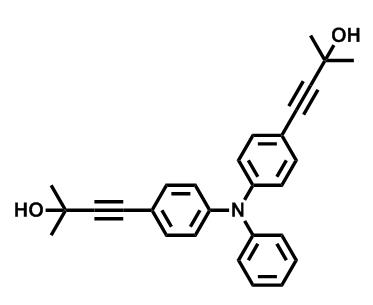 4,4'-((phenylazanediyl)bis(4,1-phenylene))bis(2-methylbut-3-yn-2-ol)