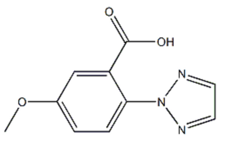 5-甲氧基-2-（2H-1,2,3-三唑-2-基）苯甲酸