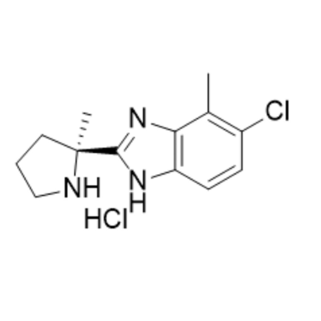 6-氯-7-甲基-2-[(2S)-2-甲基吡咯烷-2-基]-1H-苯并咪唑盐酸盐