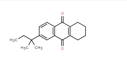 9,10-Anthracenedione, 6-(1,1-dimethylpropyl)-1,2,3,4-tetrahydro-