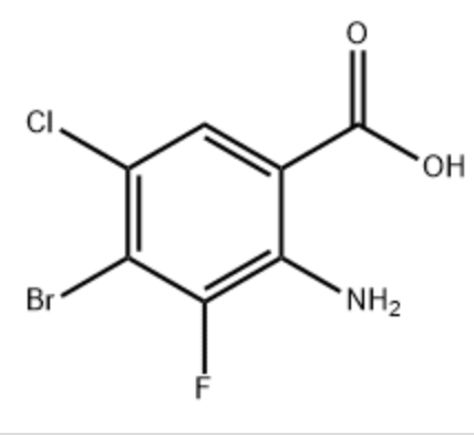 2-氨基-4-溴-5-氯-3-氟苯甲酸，可提供定制服务，按需分装！