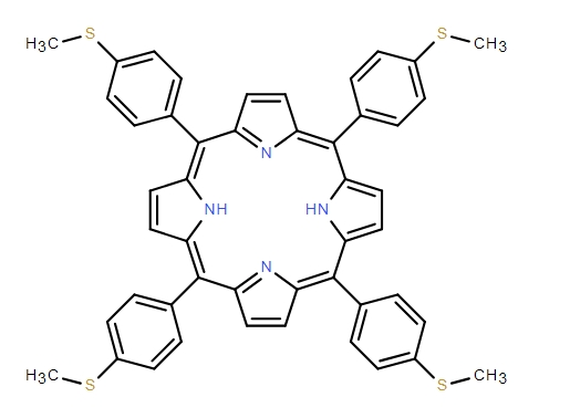 21H,23H-Porphine, 5,10,15,20-tetrakis[4-(methylthio)phenyl]-