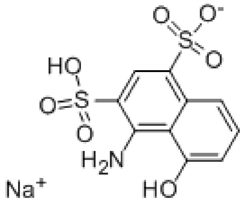 1-氨基-8-萘酚-2,4-二磺酸一钠盐水合物