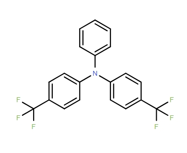 Benzenamine, N-phenyl-4-(trifluoromethyl)-N-[4-(trifluoromethyl)phenyl]-